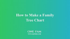 How to Make a Family Tree Chart
