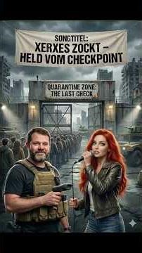 Xerxes Plays – Hero of the Checkpoint 🛡️🔥 (Quarantine Zone Song) #shorts #music #german