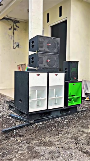 PAKET SOUND MINIATUR 12INCH. #soundsystem #FAAUDIO