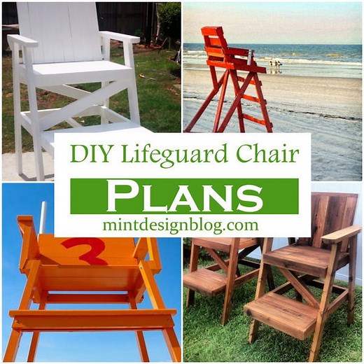 11 DIY Lifeguard Chair Plans You Can Make Today
