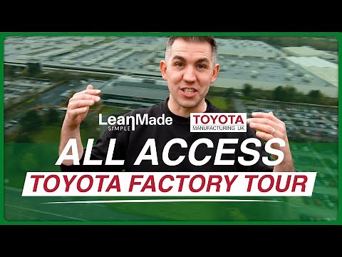 How TOYOTA builds a car in 88 SECONDS! | Toyota Lean Factory Tour