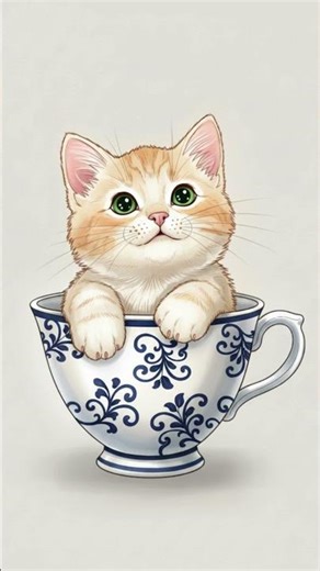 So Cute! Color These Kittens!