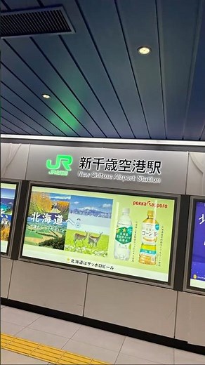 新千歳空港駅#新千歳空港駅 #新千歳空港 #北海道 #千歳 #新千歳 #空港 #駅 #station #jr #jr北海道 #電車 #北海道千歳市 #日本 #japan #hokkaido #千歳線