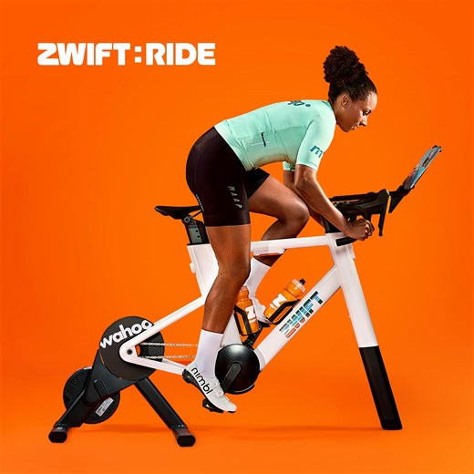 ZWIFT RIDE with KICKR CORE and ZWIFT RIDE SMART FRAME