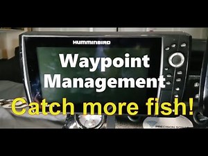 Humminbird Waypoint Management (The BEST!)