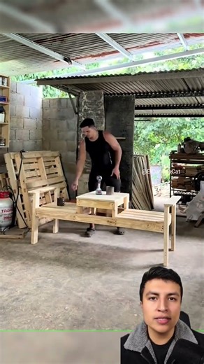 The perfect furniture for your garden made from recycled wood