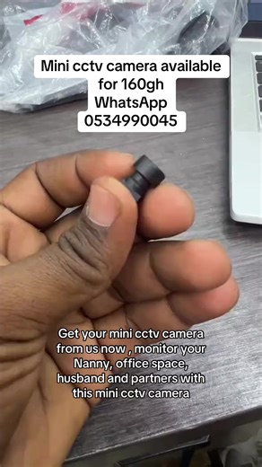 Get your mini cctv camera from us now , monitor your Nanny, office space, husband and partners with this mini cctv camera#goviral