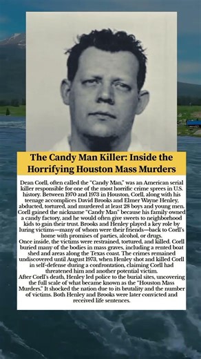 Dean Corll and the Houston Mass Murders #viralstory #usa #crimestory #truecrimenetwork