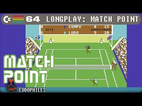 Match Point C64 Longplay [138] Full Playthrough / Walkthrough (no commentary) #c64 #retrogaming