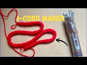 How to Make an I-Cord Crocher Tool Using Just a Marker and Paper Clips?! | Crazy Easy DIY Hack”