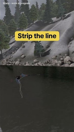 Wade VR - 2 hand controls wip #flyfishing #fishing #gamedev #vr