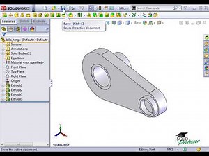 How to add Custom Properties and Parametric Notes in Solidworks Drawings