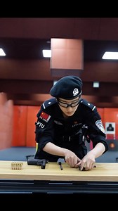 22K views · 453 reactions | Sharp and commanding, both stunning and impressive! Female special police officers from Ningbo demonstrated the disassembly, assembly, and rapid shooting of the 92G pistol in one smooth sequence, with every shot hitting the ten-ring mark, electrifying the entire audience! | Beautiful places in China | Facebook