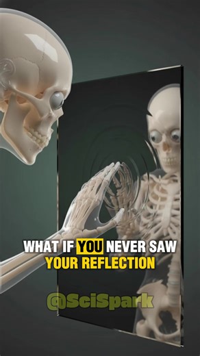 What If You Never Saw Your Reflection? #science #3d #shorts #interesting