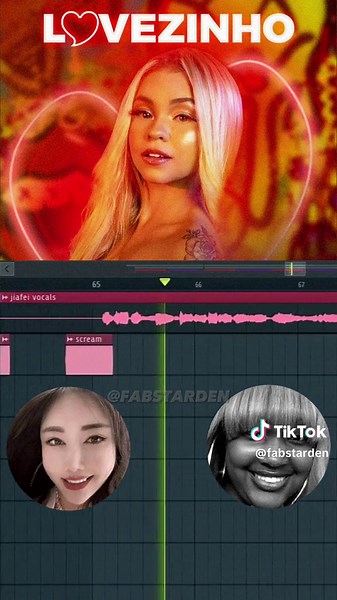 jiafei e cupcakke voltaram com mais um hit 💅 lovezinho (flop version) 💋💥 #lovezinho #lovezin #jiafei #cupcakkeremix #jiafeiremix