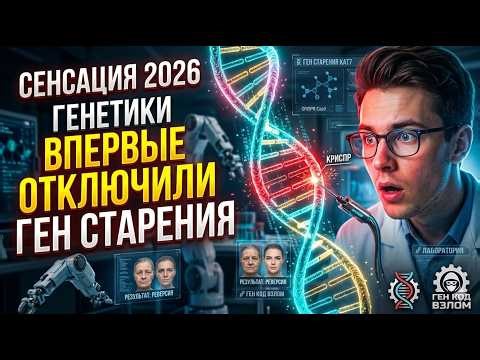 «Секрет долголетия Генетики научились „отключать“ гены старения»