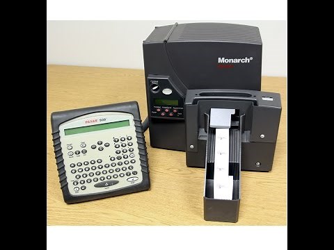 Barcode Printer .. Label Printer .. Monarch Paxar .. Table Top Printer ..