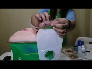 Getz Healthcare: How to wear Convatec Colostomy Bag