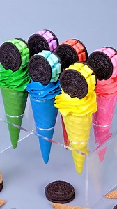 Colorful layers make this rainbow cake stand out