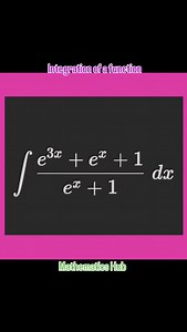 3 comments | Integration of a function #integration #viralreels #viral #viralreels | Mathematics Hub | Facebook