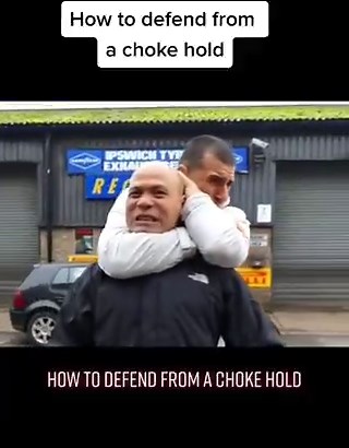 How to defend a choke hold Self Defense