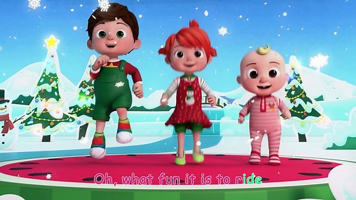 Jingle Bell Dance | Dance Party | CoComelon Nursery Rhymes & Kids Songs