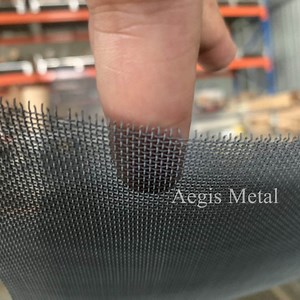[Hot Item] Solid Oxide Fuel Cell 10 12 14 20 30 Mesh Gr2 Ta1 Titanium Woven Wire Mesh