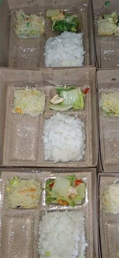 Inspirasi Nasi Box Menu AyamSawiMie #cateringjogja #catering #nasibox