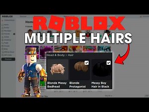 How To Wear Multiple Hairs in Roblox - EASY METHOD (2026)