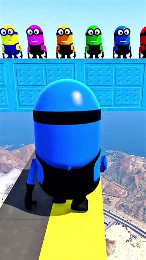 GTA 5 Epic Water Ragdolls Spiderman JumpFails Ep.38 #shorts