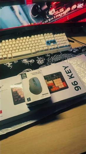 Unboxing and reviewing the Latest FreeWolf M96 Mouse And Keyboard #mousemod #hardwaremods