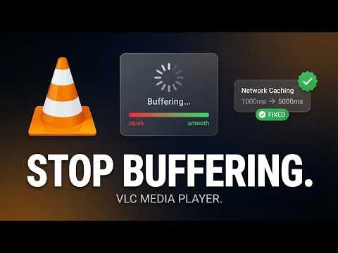 How To Fix VLC Buffering and Stuttering (Increase Cache for Smooth Playback)