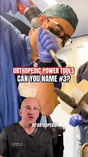 Mystery Power Tools in the Orthopedic Operating Room #shorts
