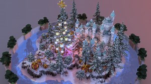 Christmas Hub|Lobby|Spawn - 3D model by EnderManBuild