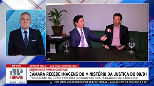 26K views · 1.2K reactions | #ExclusivoJP | Arthur Maia (União), presidente da CPMI do 8 de janeiro, avalia trabalhos da Comissão: "Os requerimentos aprovados foram respeitados pelos órgãos endereçados […] Há uma solicitação para que todas as câmeras sejam entregues"  Confira na JP News | Jovem Pan News | Facebook