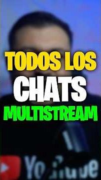 How to combine all your chats into one when multistreaming #obs #multistream #streaming