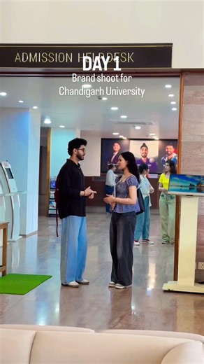 Brand shoot for Chandigarh University, Punjab ✨