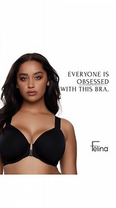 Meet the bra that simplifies your day. The Utopia Front-Close Racerback T-Shirt Bra features a quick front clasp, wide racerback straps that never slip, and breathable bio-material fibers that keep you cool. Smooth, supportive, and so easy to wear—you’ll reach for it every morning. | Felina Intimates