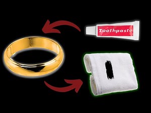 Toothpaste Test | How To Test Gold Jewelry At Home (Real vs Fake)