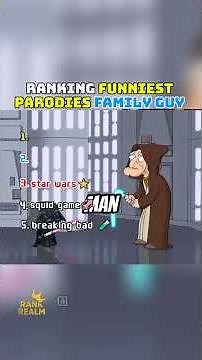 Ranking the Funniest Family Guy Parodies 😂🔥 | Iconic TV & Movie Spoofs