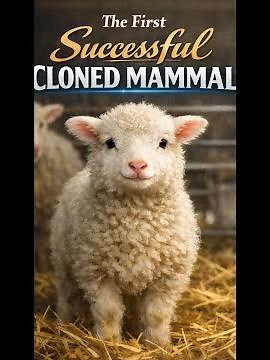 The First Successful Cloned Mammal #Science