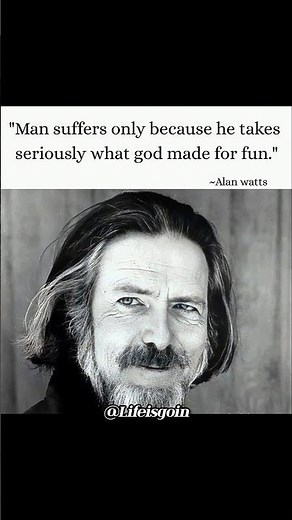 Unlocking the Secret to Happiness: Alan Watts' Mind-Blowing Quote!