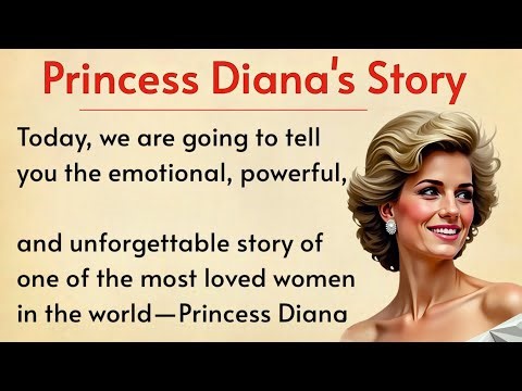 Princess Diana's Story | Learn English Through Story Level 2 🔥| Graded Reader | Improve Your English