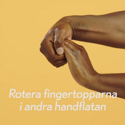 Apoteket visar hur: Sprita händerna