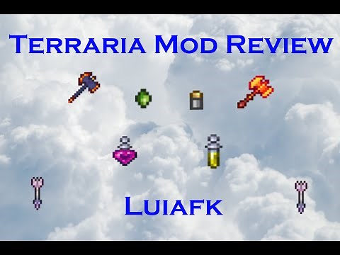 Terraria Mod Review |LUIAFK|