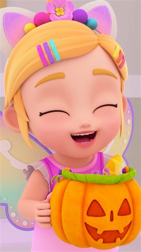 Practice makes treats! Halloween’s coming, and Bora’s ready!🍭😋 #bebefinn #Halloween #bora #kids | Bebefinn