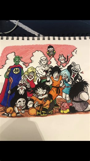 #dbz #dragonballz #anime #manga #mtl #montreal #laval #nyc #drawing #sketch #japan #music #artist #chill #2024