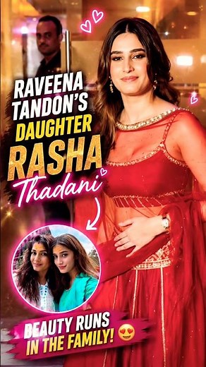 Rasha Thadani steals the spotlight in a stunning red ethnic look! ❤️✨