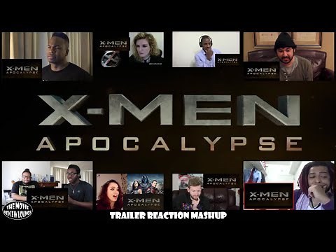 X-Men: Apocalypse - Official Trailer #1 (Reaction Mashup)
