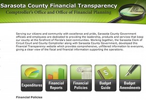 County Launches “Financial Transparency” Website